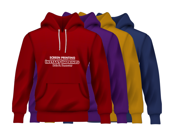 Print Shop in Vancouver for Custom Hoodies for Fall, uniform printing in Vancouver