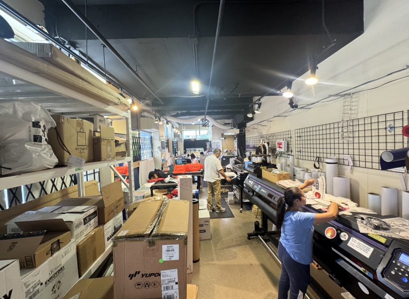 Printing Services in Vancouver | Clothing, bags, signs, banners, custom swag and promotional gifts
