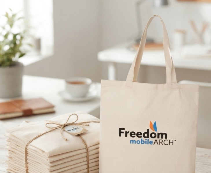 Custom tote bags in Vancouver, Custom promotional products in Vancouver