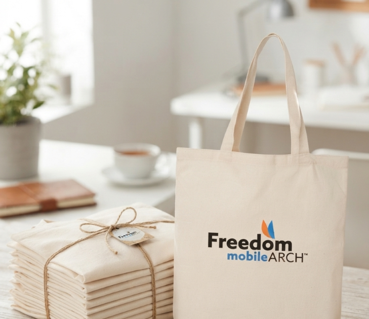 Custom tote bags in Vancouver, Custom promotional products in Vancouver