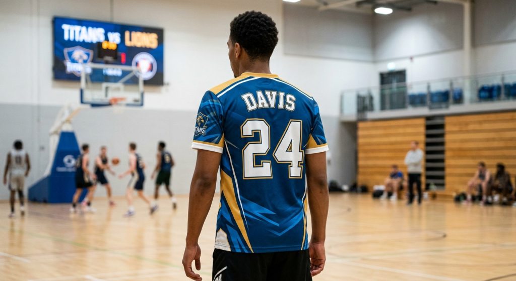 Custom Game Jerseys with Player Names and Numbers