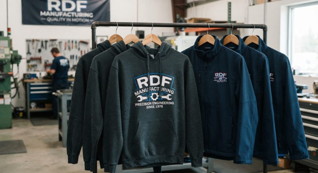 Custom hoodies and jackets in Vancouver for Plumbing Company