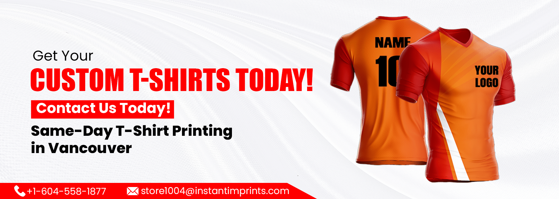 Instant Imprints Main St. Vancouver Custom Print Banner and Apparel